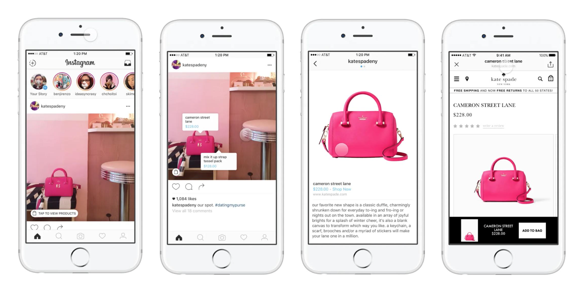 instagram shopping carrusel de compras